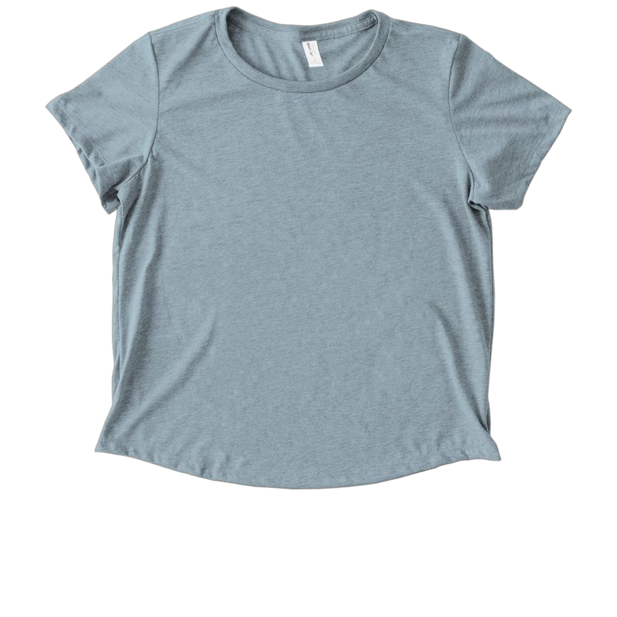 I Like You Blue Allmade Eco Triblend Women’s Scoop Neck Tee